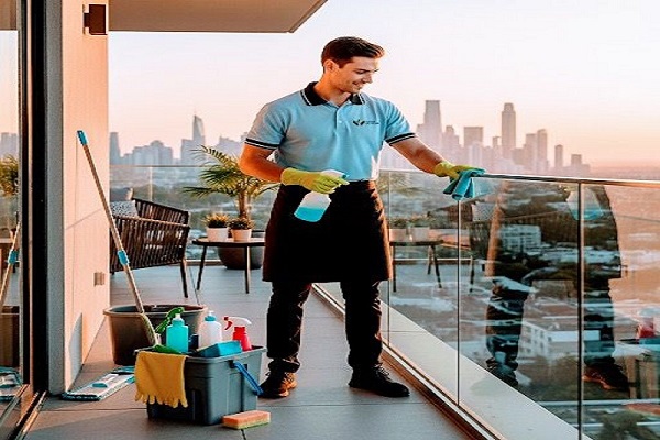 Balcony Cleaning